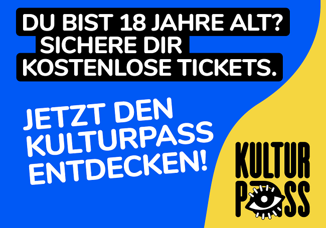KulturPass banner with link to the KulturPass shop
