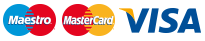 Credit card VISA Mastercard Maestro